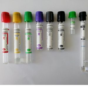 100mm Vacuum Blood Collection Tube , Blood Sample Collection Vials