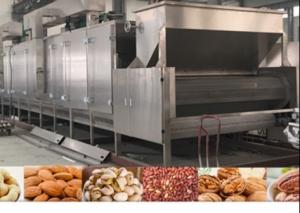 Simple Structure Peanut Processing Machine Continuous Automatic Nut Roaster