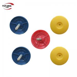 China Customized Concrete Insulation Cap Nails , Plastic Round Cap Head Nails on sale