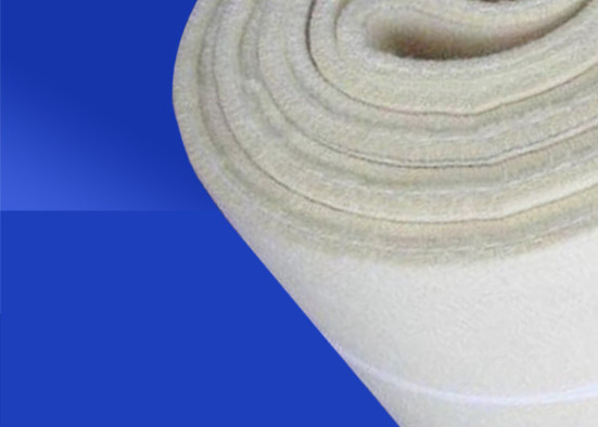 Off White Seamless High Temperature Felt For Heat Transfer Printing Machine