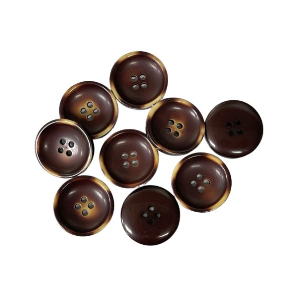 Fancy Coat Buttons With Burned Edge 22mm Use On Coat Jacket Sweater