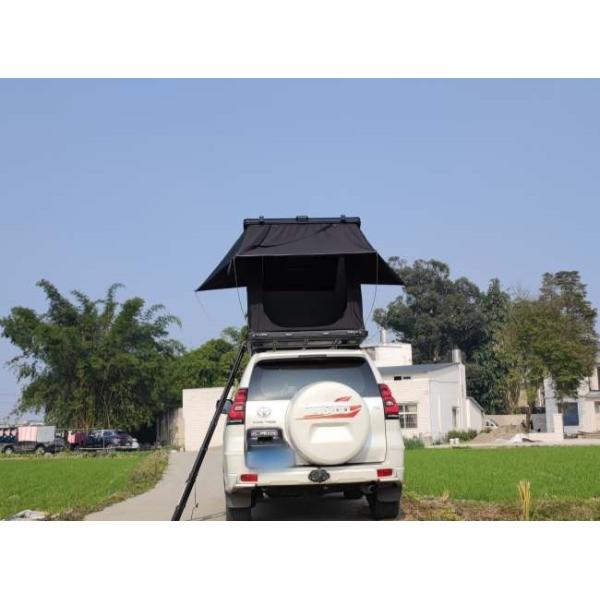 2-3 Person Hardshell Auto Roof Top Tent With Solar Panel Aluminium