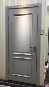 Quality ROHS Plain Solid Wood Internal Doors White Soundproof Environmental Protection for sale