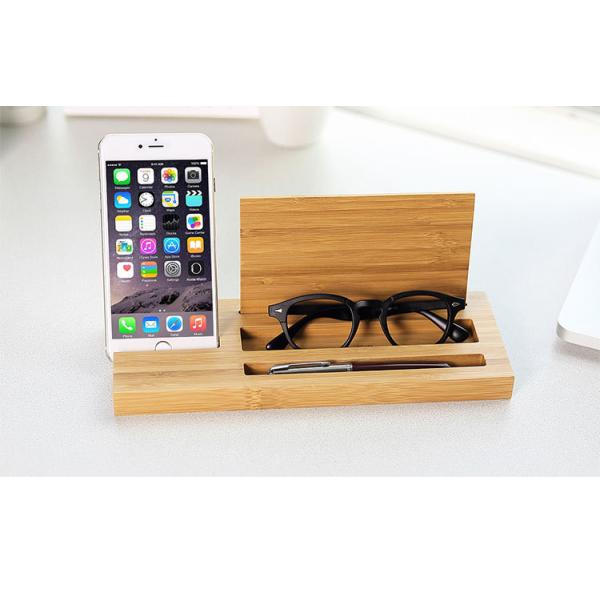 Carbonized bamboo phone stand tablet kickstand with a Pen holder for iphoneX 7plus for samsung S7 EDGE