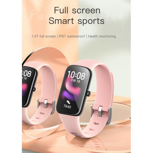 Women ABS Bluetooth Smart Wristband 11 Sport Model Music Control Weather Display