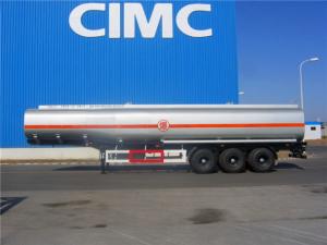 Quality CIMC tanker truck price stainless steel aluminum tank trailer for sale for sale