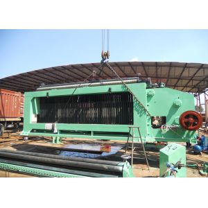 China Low noice Steel Wire gabion Mesh  Machine , Gabion Box Machine Longlife on sale