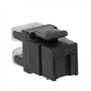 China Toolless 8p8c Cat 6a Shielded Keystone Jack AMP Connector Rj45 on sale