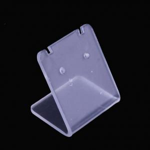 Quality L Shaped Acrylic Earrings Display Jewelry Rack Stud Bracket For Props for sale