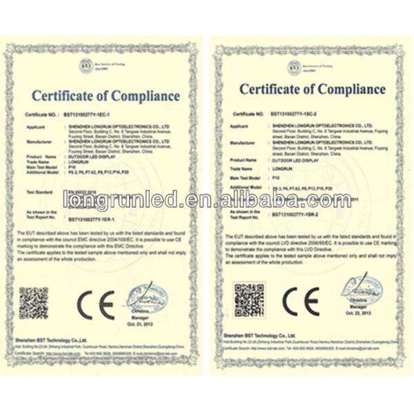 Lightweight Outdoor P10 LED Rental Screen High Gray Scale Quick Assembly