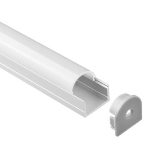 Buy cheap 19*11mm Wall Surface Mounted LED Profile Aluminum Customized Length from wholesalers