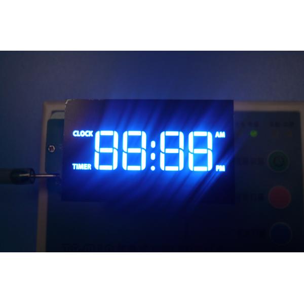 Ultra Bright Blue Custom LED Display 4 digit for Digital Gas Cooker