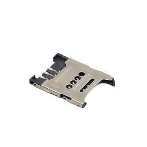 Quality 6p SIM Card Sockets Flip Type Micro Sim Card Holder Connector ROHS for sale