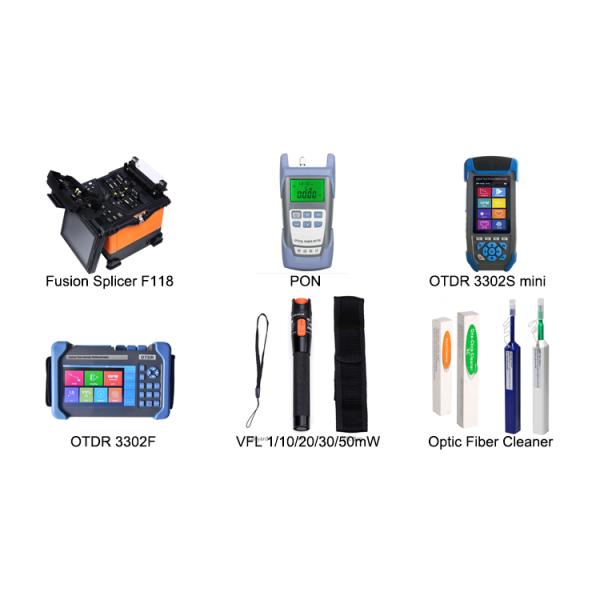 Automatic Heating Fiber Optic Fusion Splicer With 5 Inch Display Screen