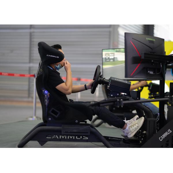 Ergonomic 15Nm Motion Sim Racing Rig For PC Game