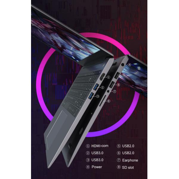 15.6 Inch Gaming Laptop Computers Pc Core I7 11gen CPU With Dedicated MX450 2GB Video Card