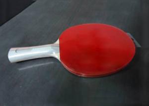 China Clear Reversed Rubber Table Tennis Rackets Ball Controllability Well With 1.8mm Sponge on sale