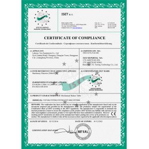 Labtone Test Equipment Co., Ltd Certifications