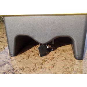 DEVC-100 Black RC Remote Control Fishing Boat