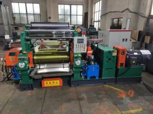 China PLC Smooth Rollers rubber mixing mill machine Automated Control System on sale