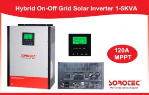 Quality Pure Sine Wave Output hybrid on grid inverter Built in MPPT Solar Controller for sale