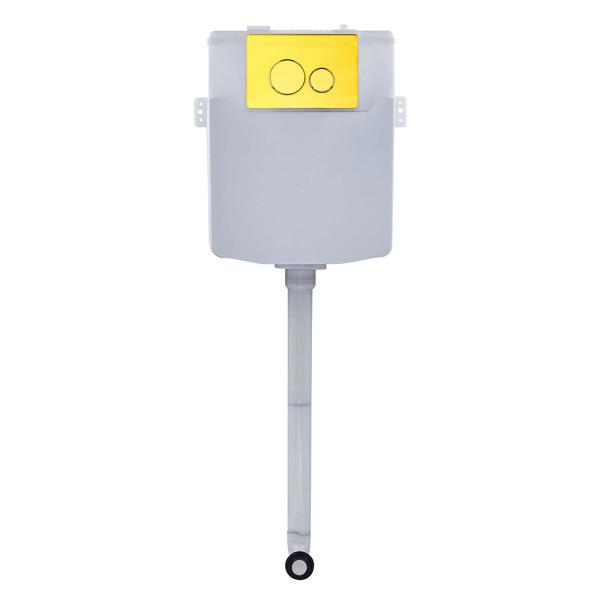 Plastic Compact Concealed Cistern Space Saving For Bathrooms