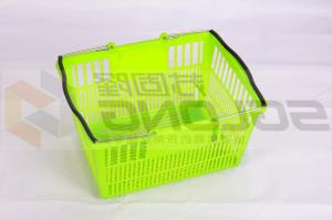 Quality Supermarket Plastic Shopping Trolley Baskets Excellent Appearance Eco-Friendly for sale