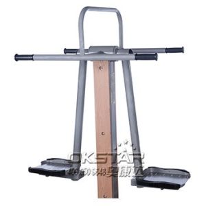 China outdoor wooden fitness equipment--WPC Nice design fitness equipment surfboard exercise machines outdoor on sale