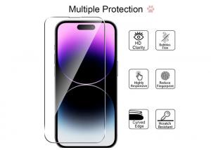 Quality 0.33MM 	2.5D Glass Screen Protector Clear 9H Mobile Tempered Glass Screen Protector For Iphone for sale