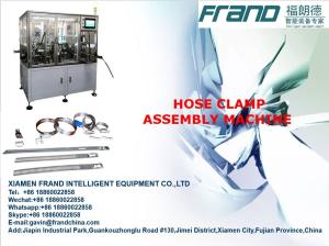 China Easy Operation Assembly Automation Equipment , Automated Padded Hose Clamp on sale