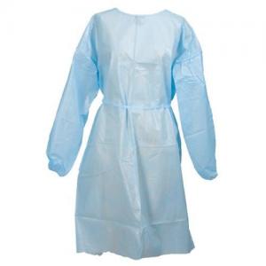 Quality Open Back Medical Patient Gowns Universal Size Waist Ties Isolation Resistant for sale