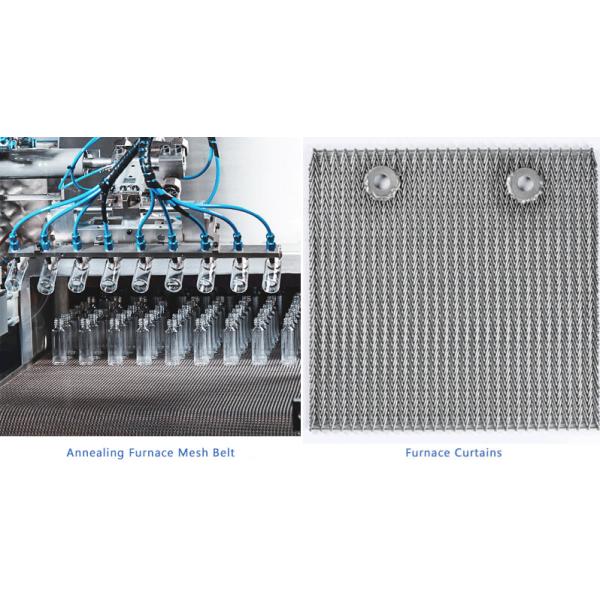 Compound Weave Conveyor Wire Mesh Belt For Biscuits Tortillas Cookies And Crackers Baking