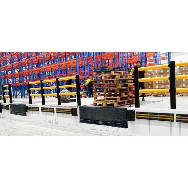 Warehouse platform Protector Anti-Collision Safety Barrier Guardrails Sliding Door