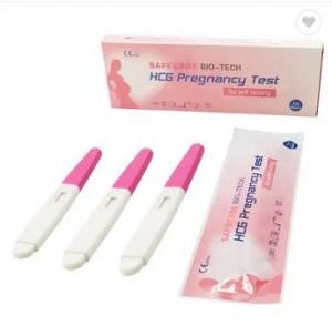 Quality HCG Pregnancy Urine Test Self Test 3.0mm Pregnancy Rapid Test for sale