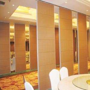 China Aluminum Acoustic Office Hotel Soundproof Design Aluminum Movable Partition Wall on sale