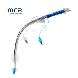 China Double Lumen Video Channel Visual PVC Oral and Nasal Disposable Standard Endotracheal Tube with Cuff / Et Tube on sale
