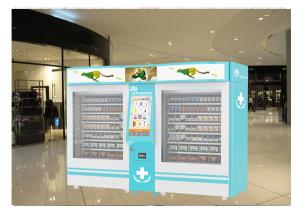 Quality Indoor Outdoor Elevator Lift Drug Medicine Vending Machine With Advertising Screen for sale