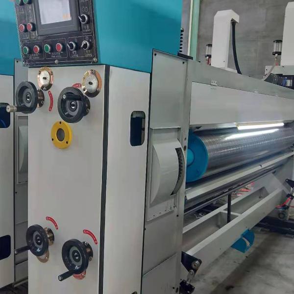 160pcs/min Carton Box Making Corrugated Box Printing Machine 25KW