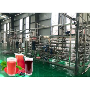 380V Berry Fruit Jam Processing Machinery 20T/H ISO9001 Certificate