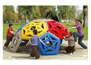 Quality ZK110 - 4 Plastic Climbing Frame , Outdoor Fitness Equipment CE / GS Approved for sale