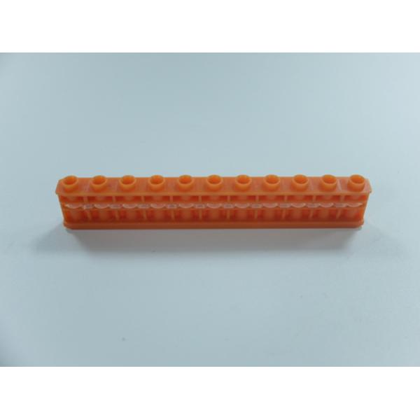 Orange Plastic PCB Tool Cassette For PCB CNC Hans Drilling Machine 10 Holes