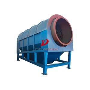 Stainless Steel Trommel Vibration Separation Machines For Environmental