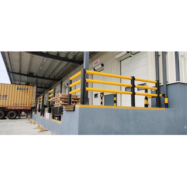 Warehouse platform Protector Anti-Collision Safety Barrier Guardrails Sliding Door