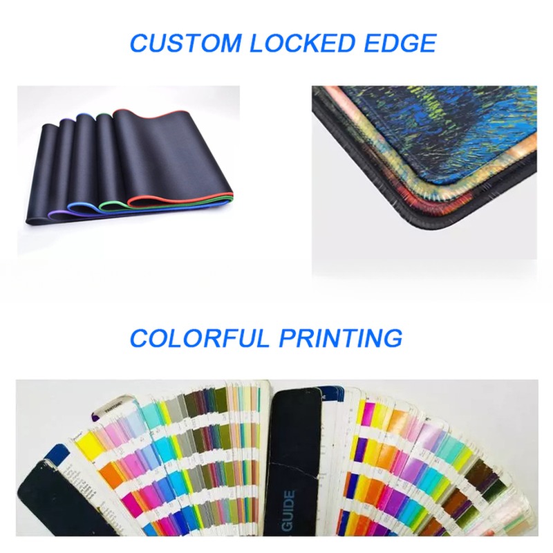 XXL XXXL 60x120 Gaming Mouse Pad with Customizable Thickness and Non-Slip Rubber Base