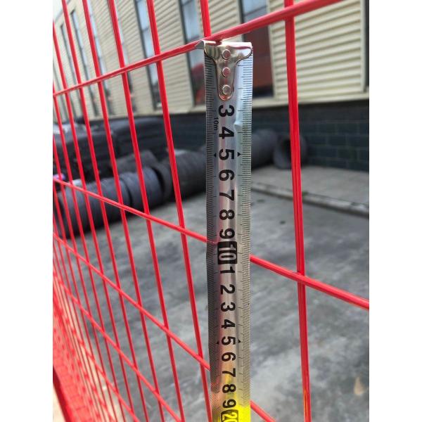 Rust Resistant 1.8x3m Temporary Steel Fencing For Construction Site Security