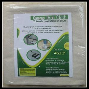 Printed Logo Cotton Drop Cloth 6X9 Supplier/Provider, Cheap Price,Good Quality