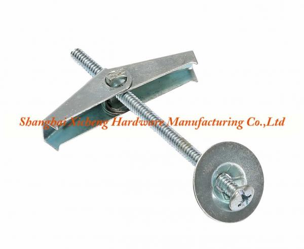 Buy Wall Anchors Construction Parts , Butterfly Anchor With Nut And Washer at wholesale prices