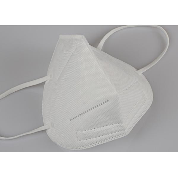 Non Woven Folding FFP2 Mask Comfortable Contoured Nose Clip For Reliable Seal