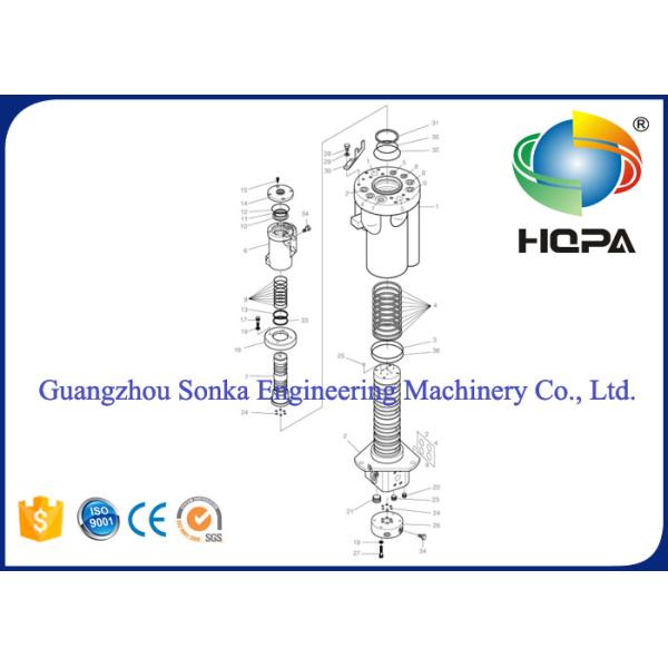 Custom Center Joint Seal Kit 2480-9022 For Excavator Parts DAEWOO SOLAR130W-V