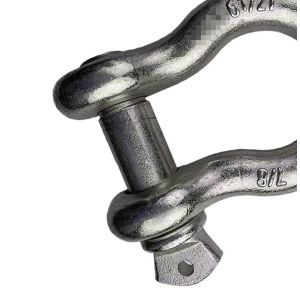 Rustproof Polished Forged Hardware , Practical Heavy Duty Shackle
